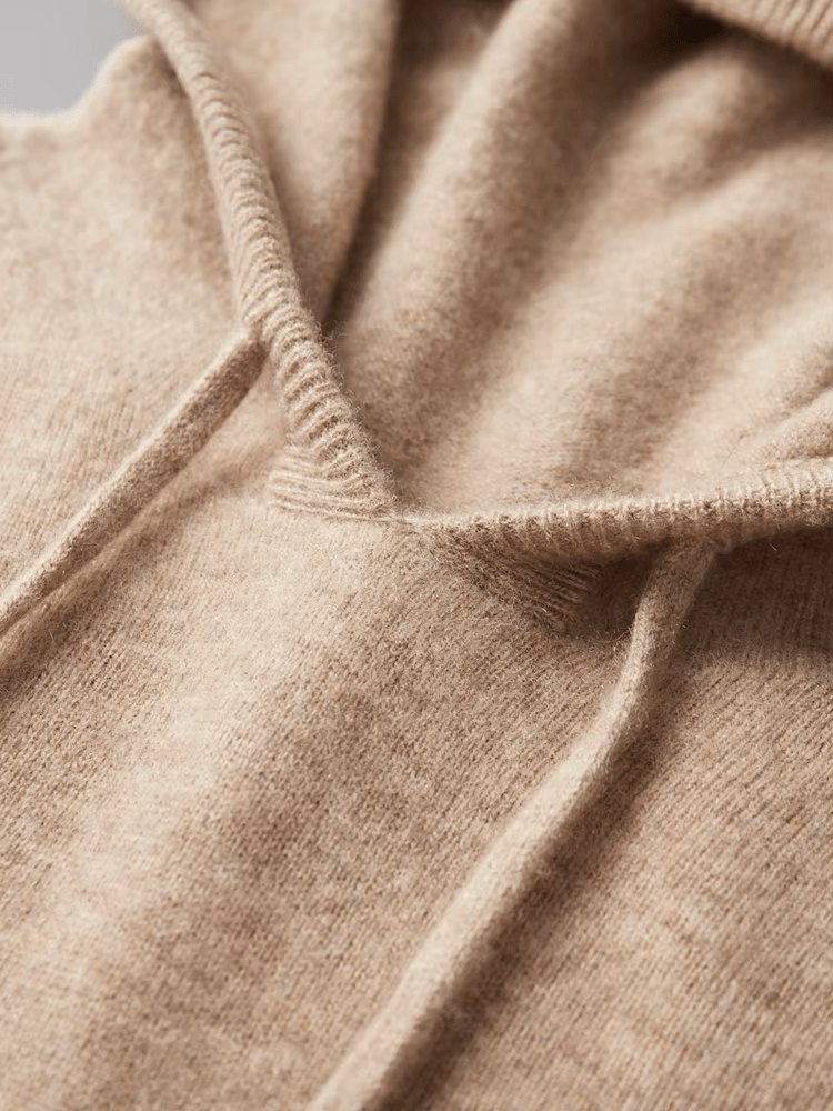 PURE EXTRA - FINE MERINO WOOL LEISURE HOODIE - Derada