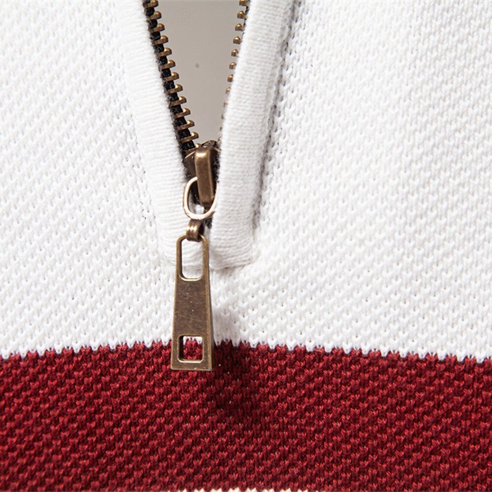Andy | Quarter Zip Knitwear - Derada Fashion
