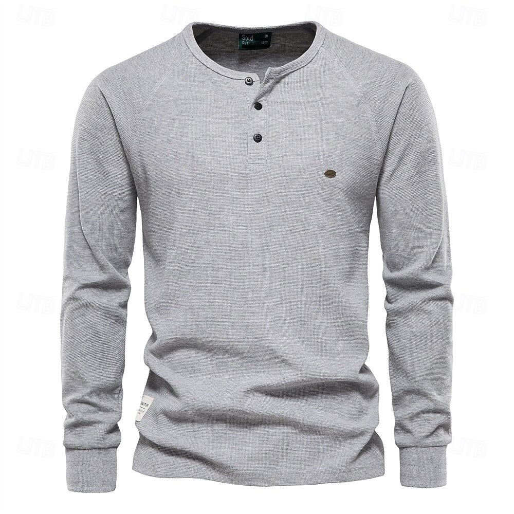 Dennis | Polo lange mouwen - Derada Fashion