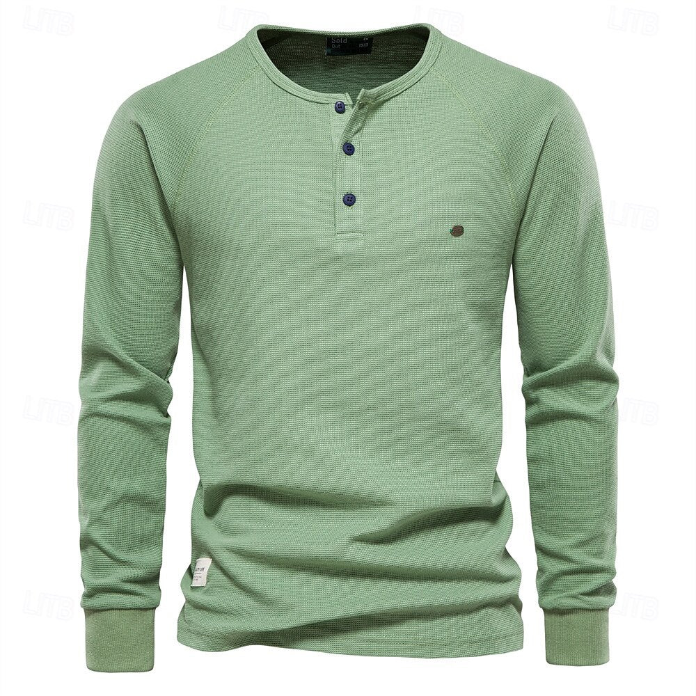 Dennis | Polo lange mouwen - Derada Fashion