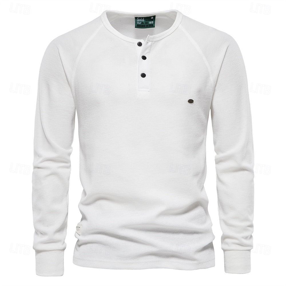 Dennis | Polo lange mouwen - Derada Fashion