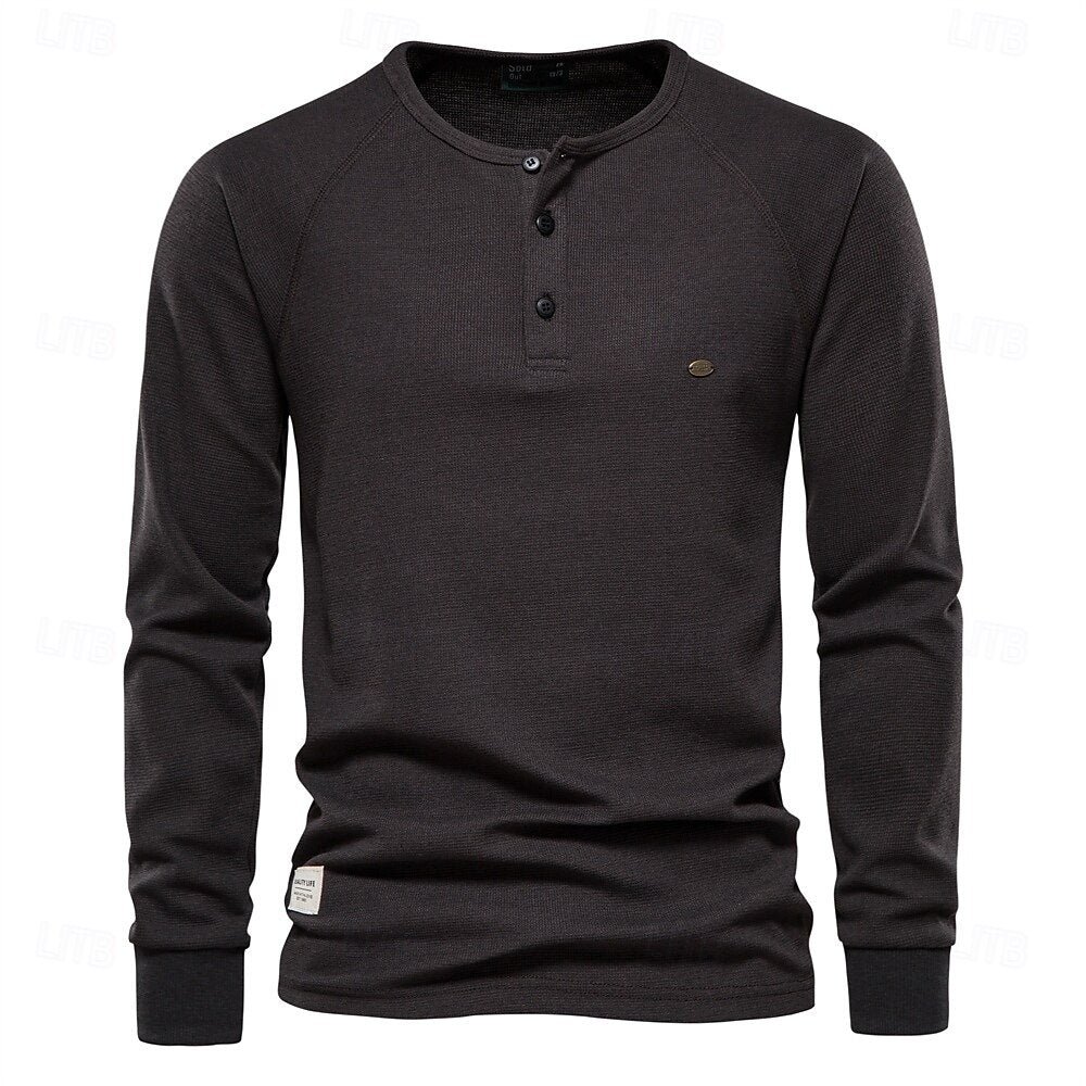 Dennis | Polo lange mouwen - Derada Fashion
