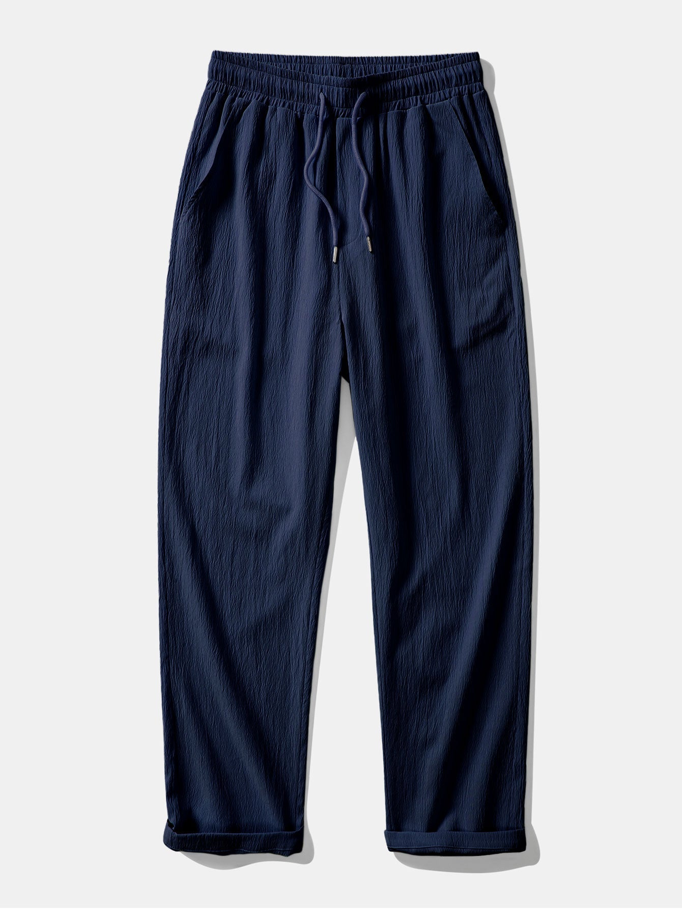 Derada | Crinkle Texture Relax Broek - Derada Fashion