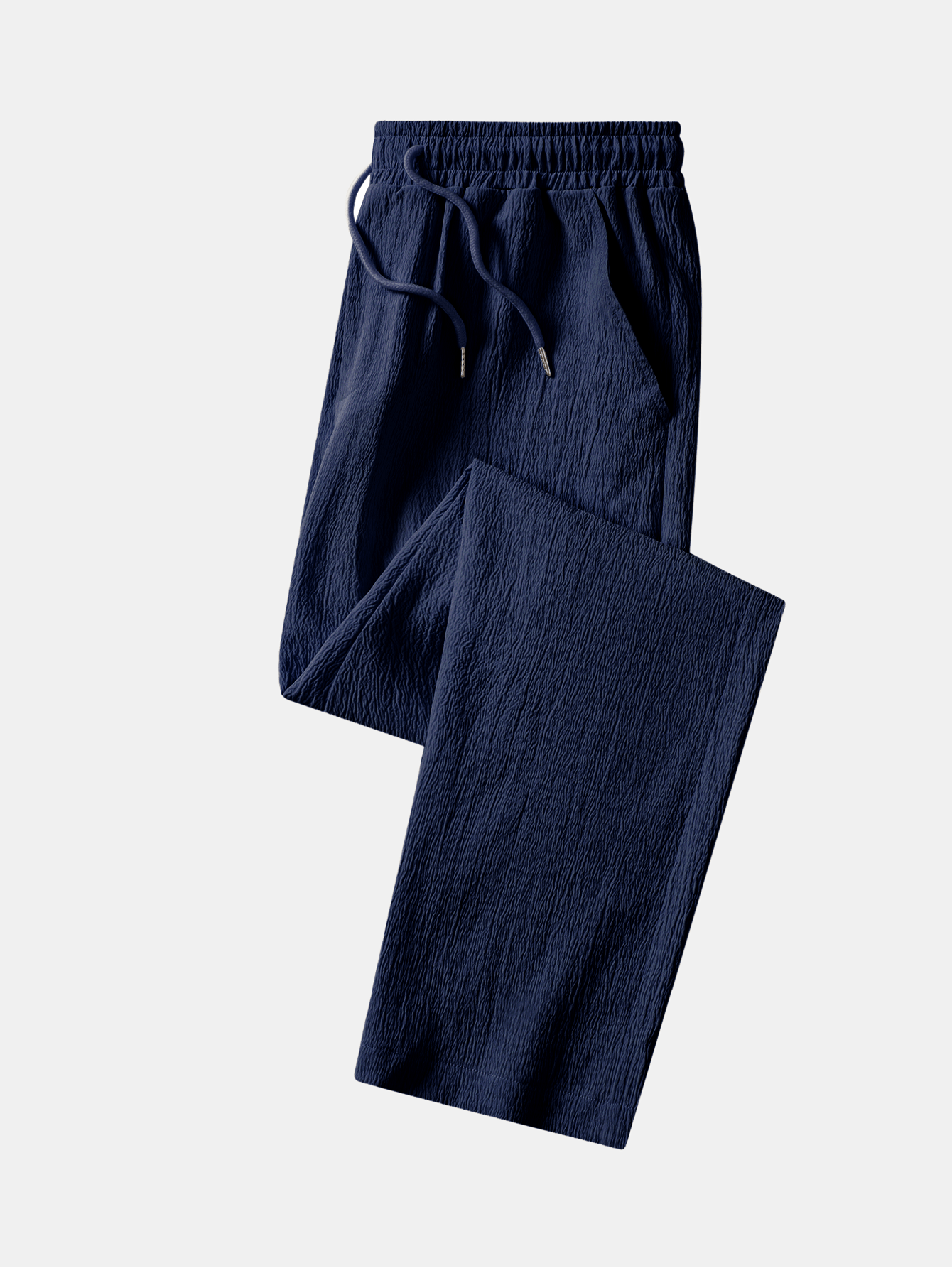 Derada | Crinkle Texture Relax Broek - Derada Fashion