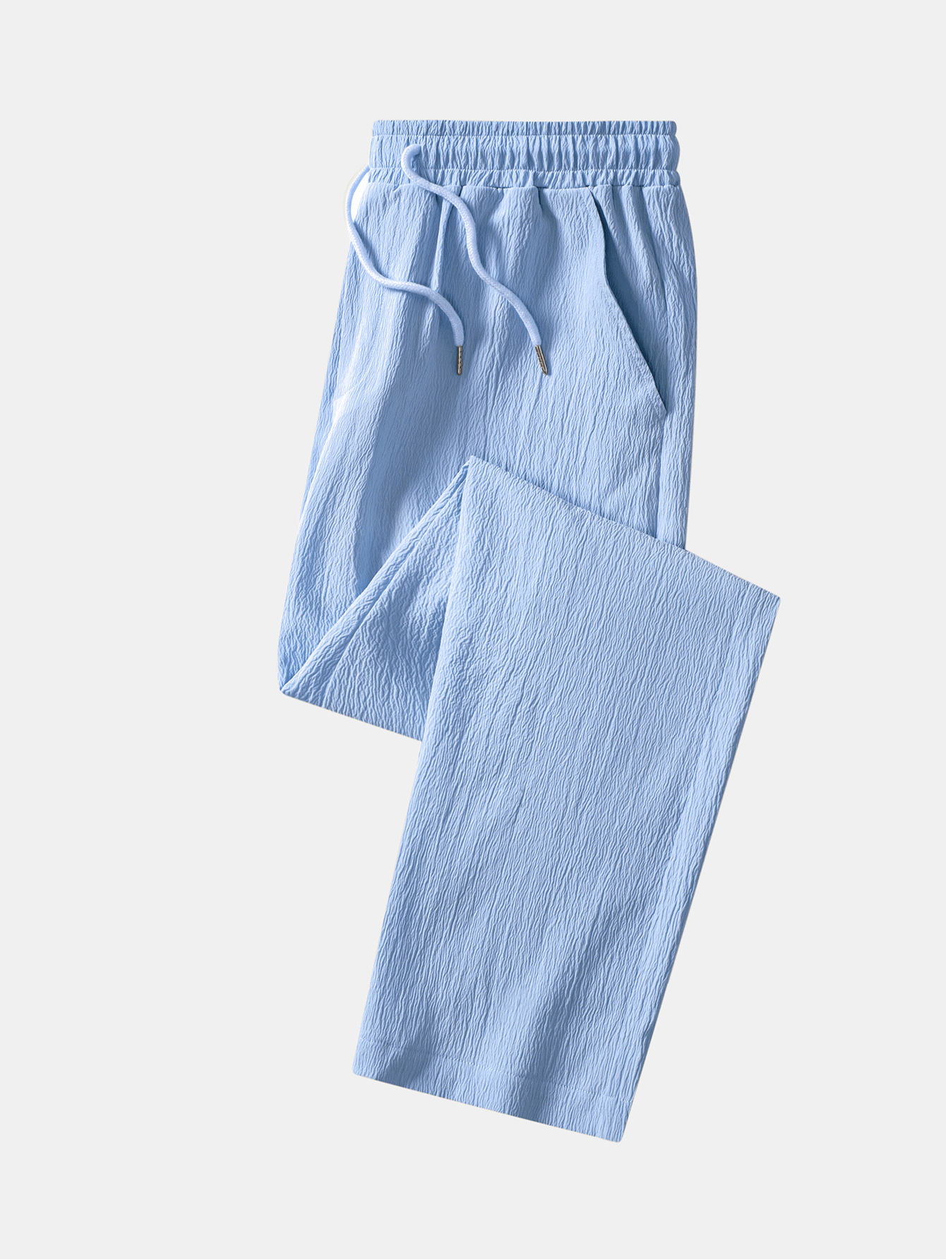 Derada | Crinkle Texture Relax Broek - Derada Fashion