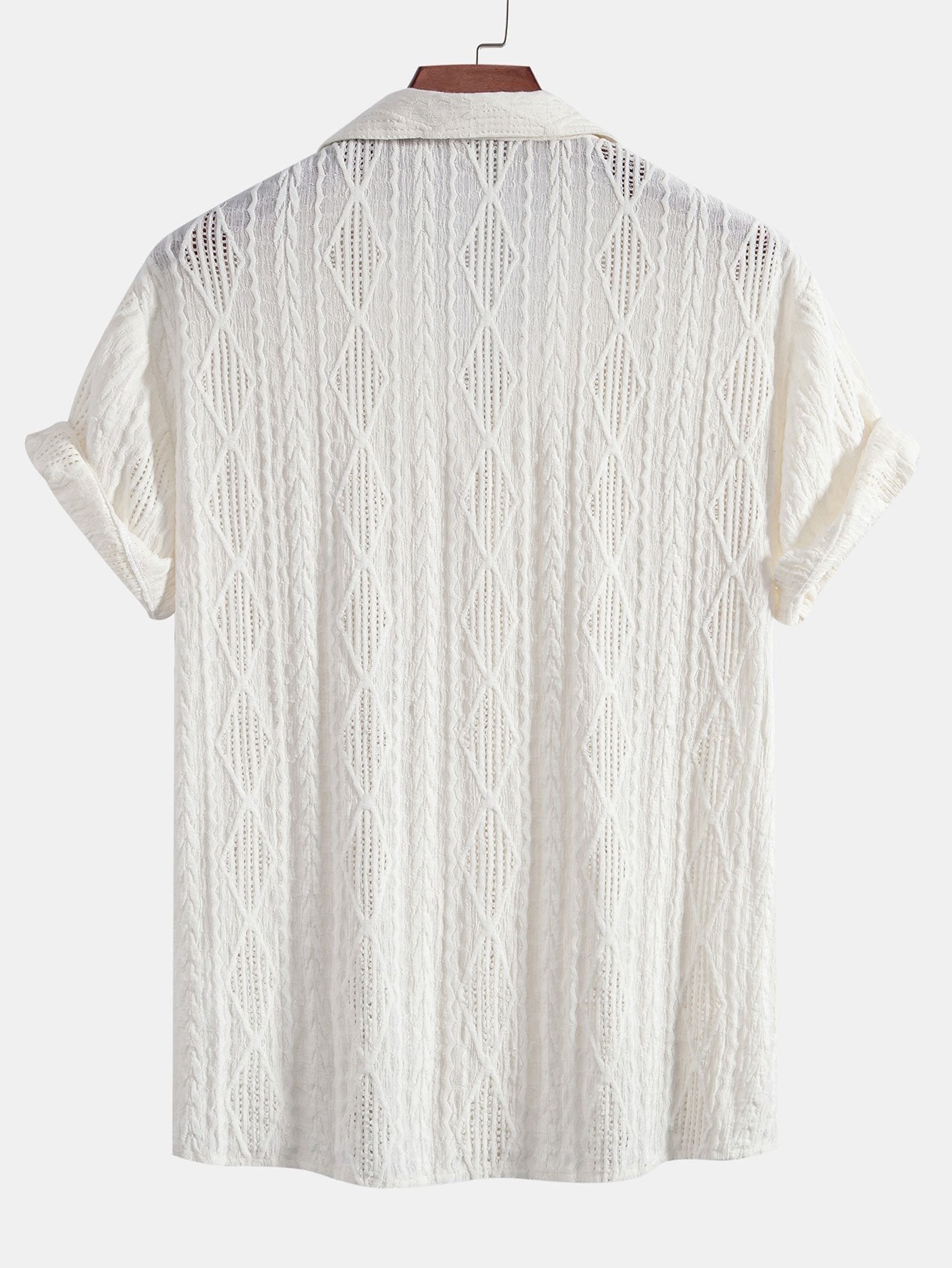 Derada | Geometrisch Jacquard Cubaans Set - Derada Fashion
