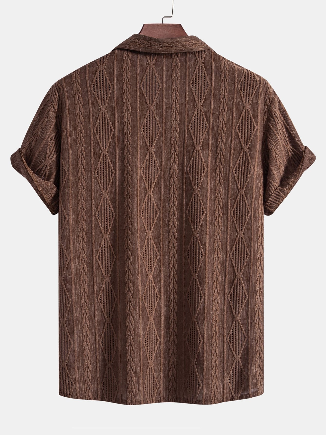 Derada | Geometrisch Jacquard Cubaans Set - Derada Fashion