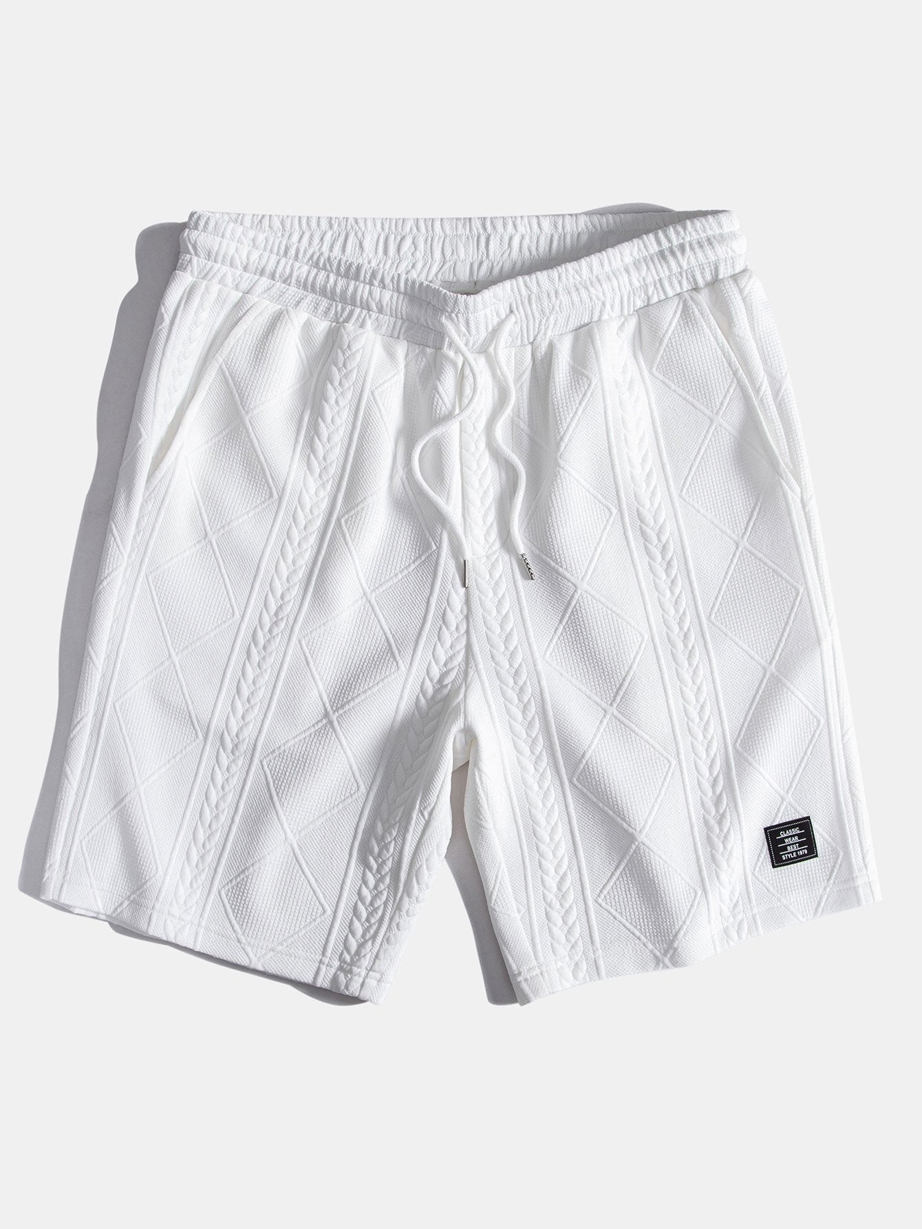 Derada | Geometrisch Jacquard Shorts - Derada Fashion