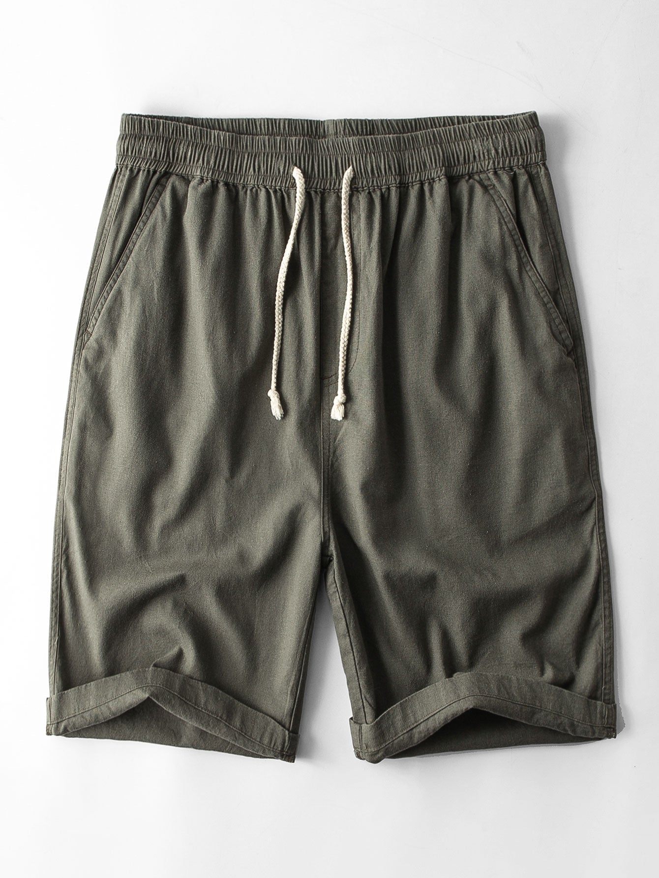Derada | Linnen Katoen Relax Shorts - Derada Fashion