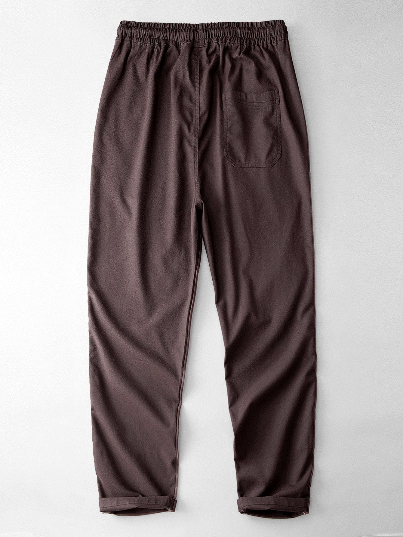 Derada | Linnen Mix Rechte Broek - Derada Fashion