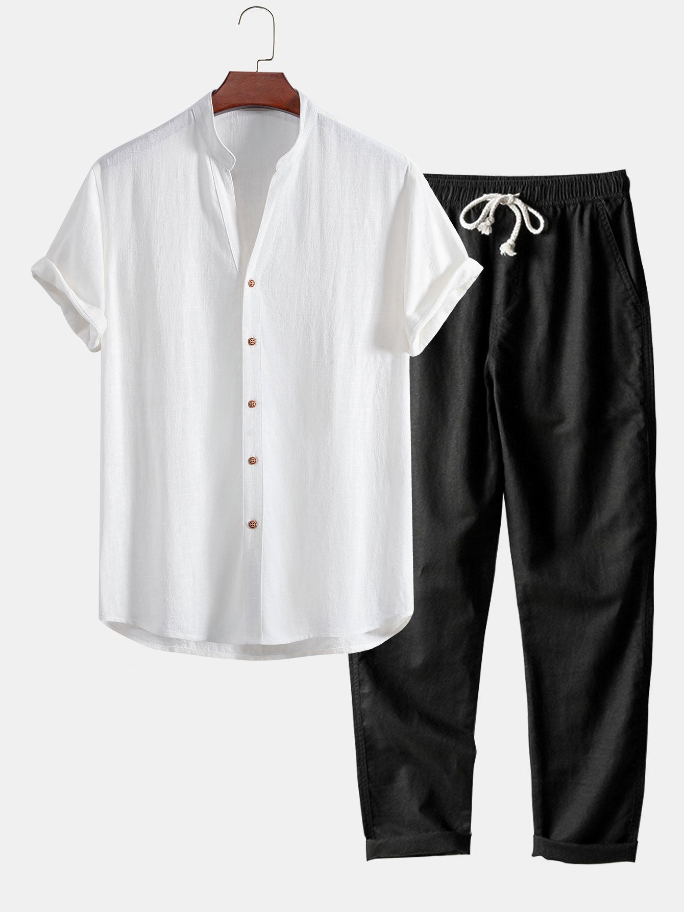 Derada | Linnen Rayon Zomer Set - Derada Fashion