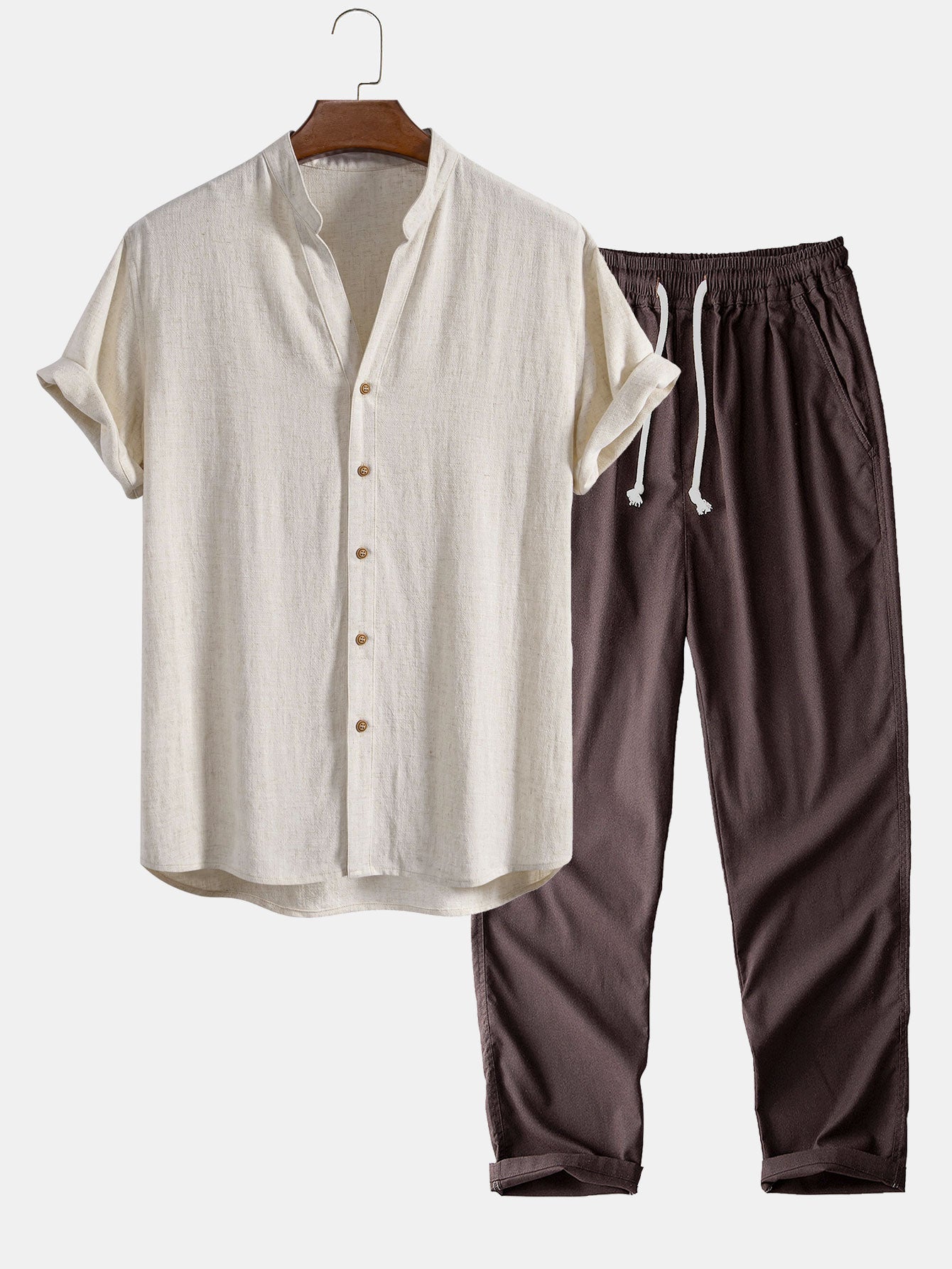 Derada | Linnen Rayon Zomer Set - Derada Fashion