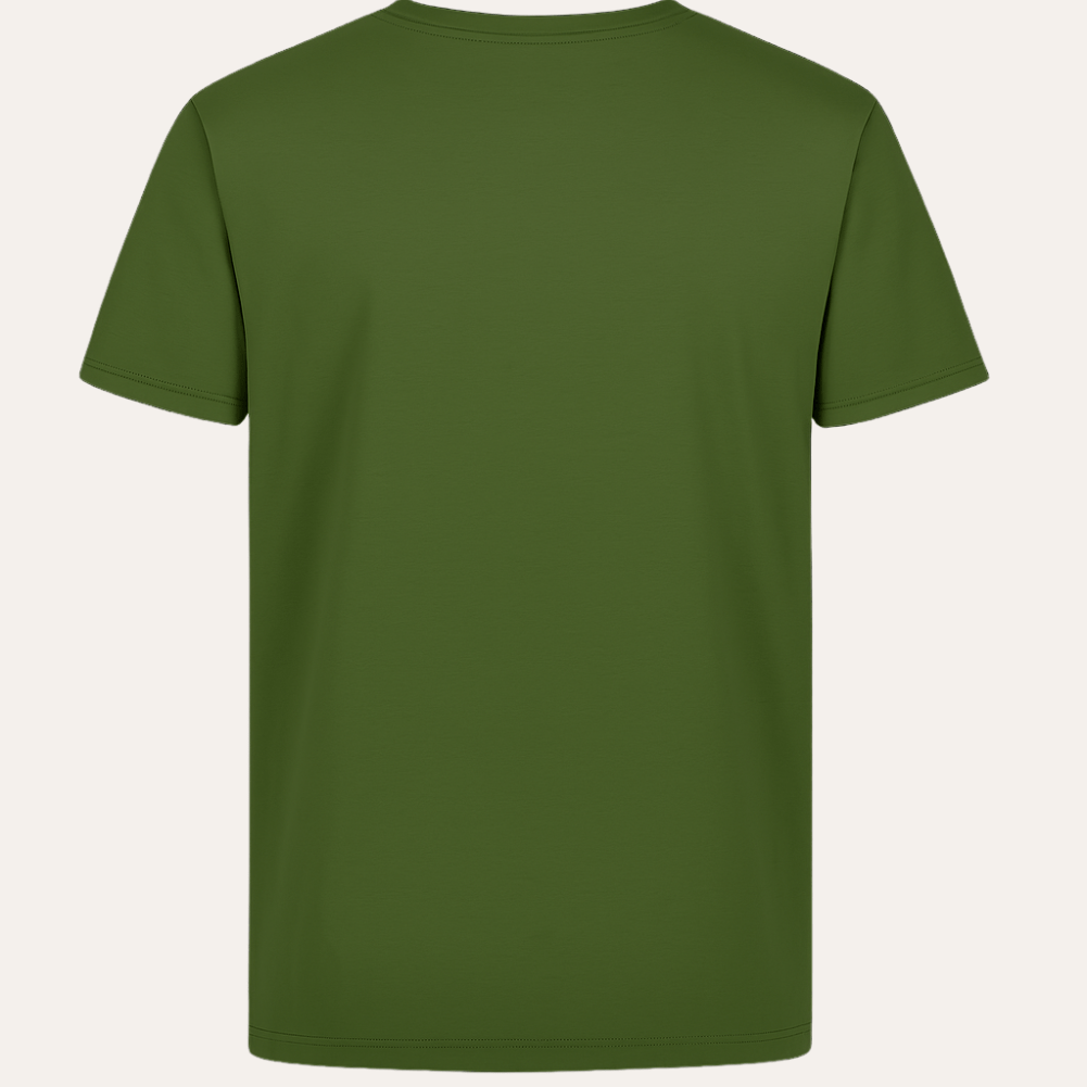 Derada | Luxe T-shirt Olijfgroen - Derada