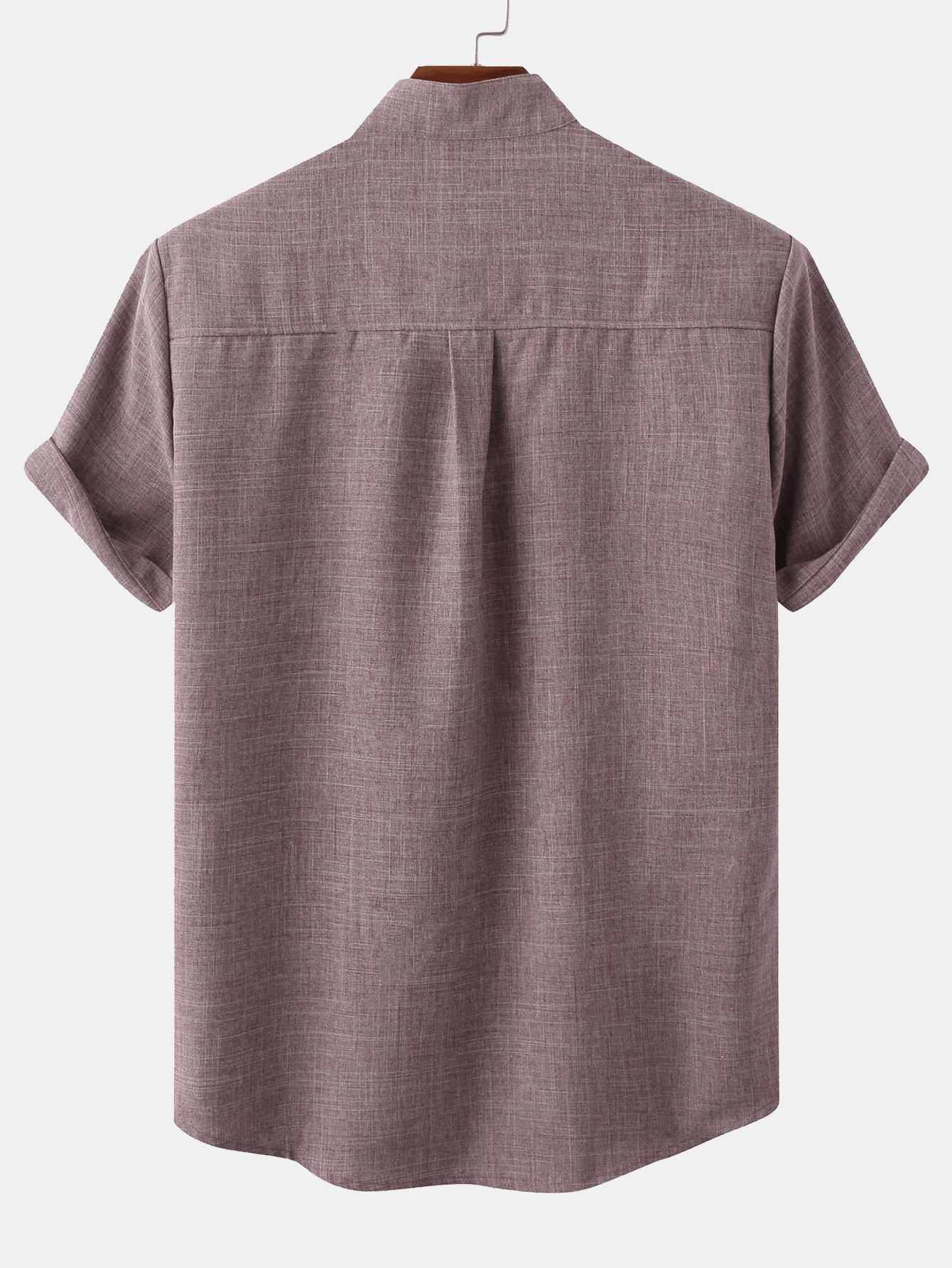 Derada | Staande Kraag Zakshirt - Derada Fashion