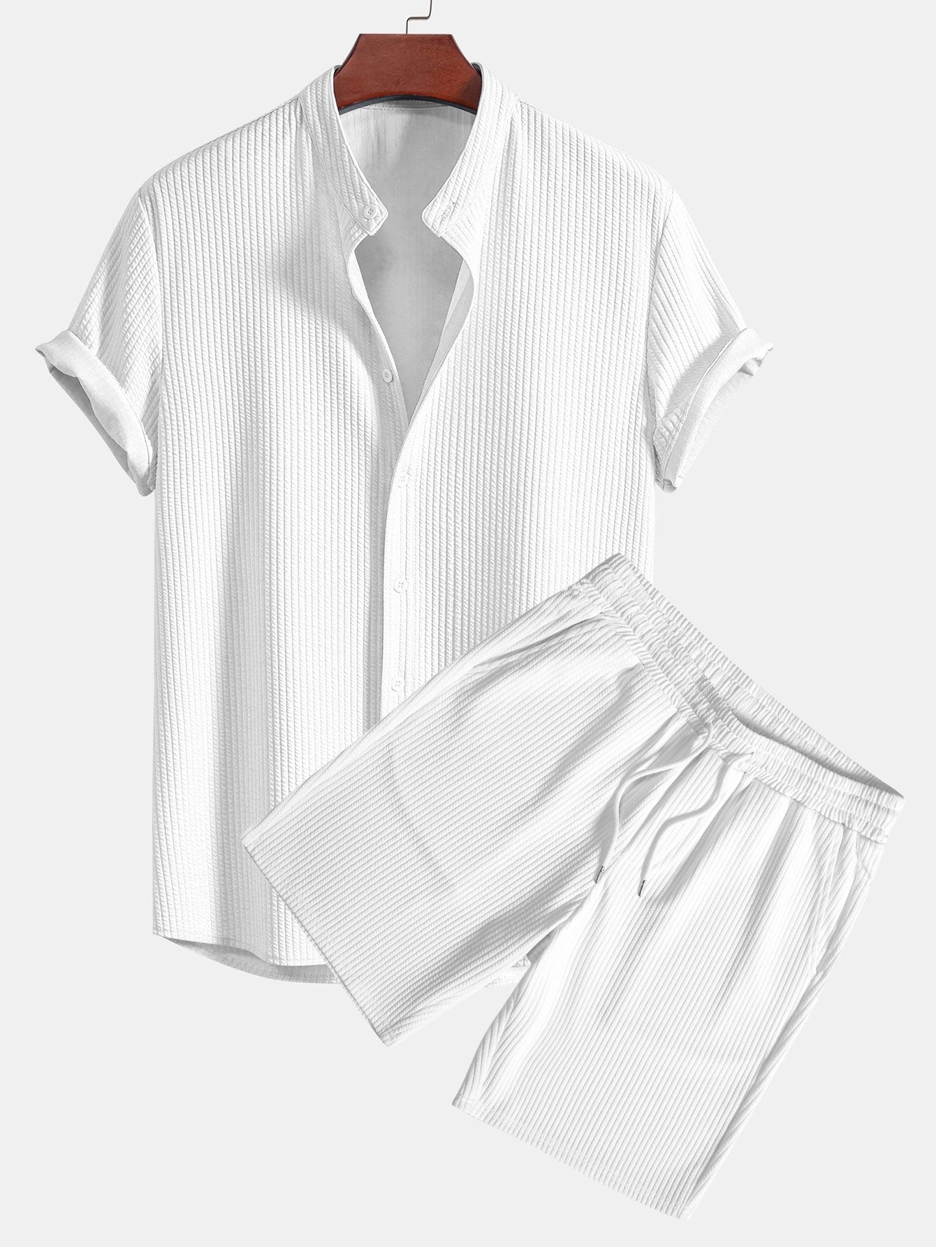 Derada | Strakke Geribbelde Set - Derada Fashion
