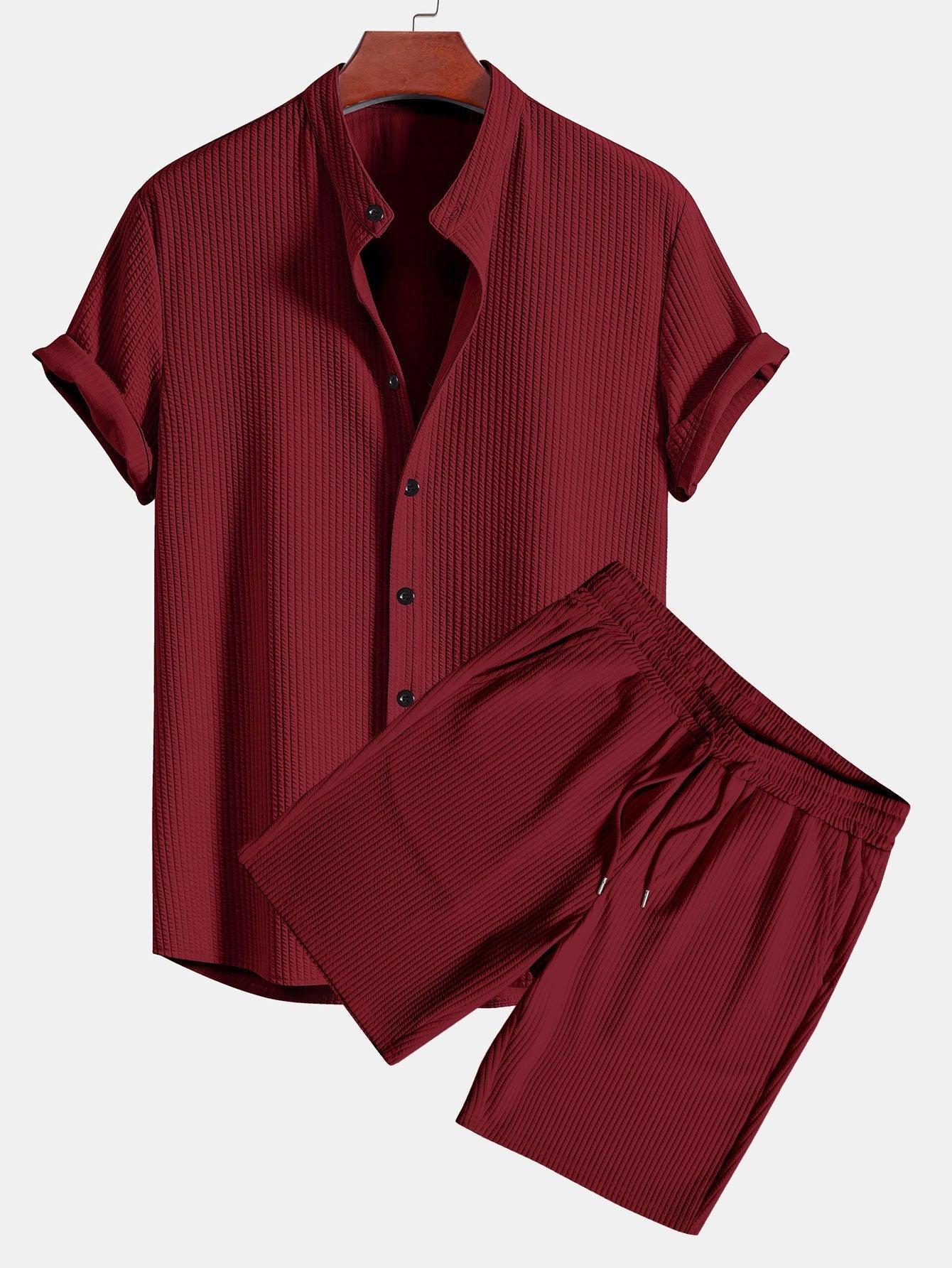 Derada | Strakke Geribbelde Set - Derada Fashion