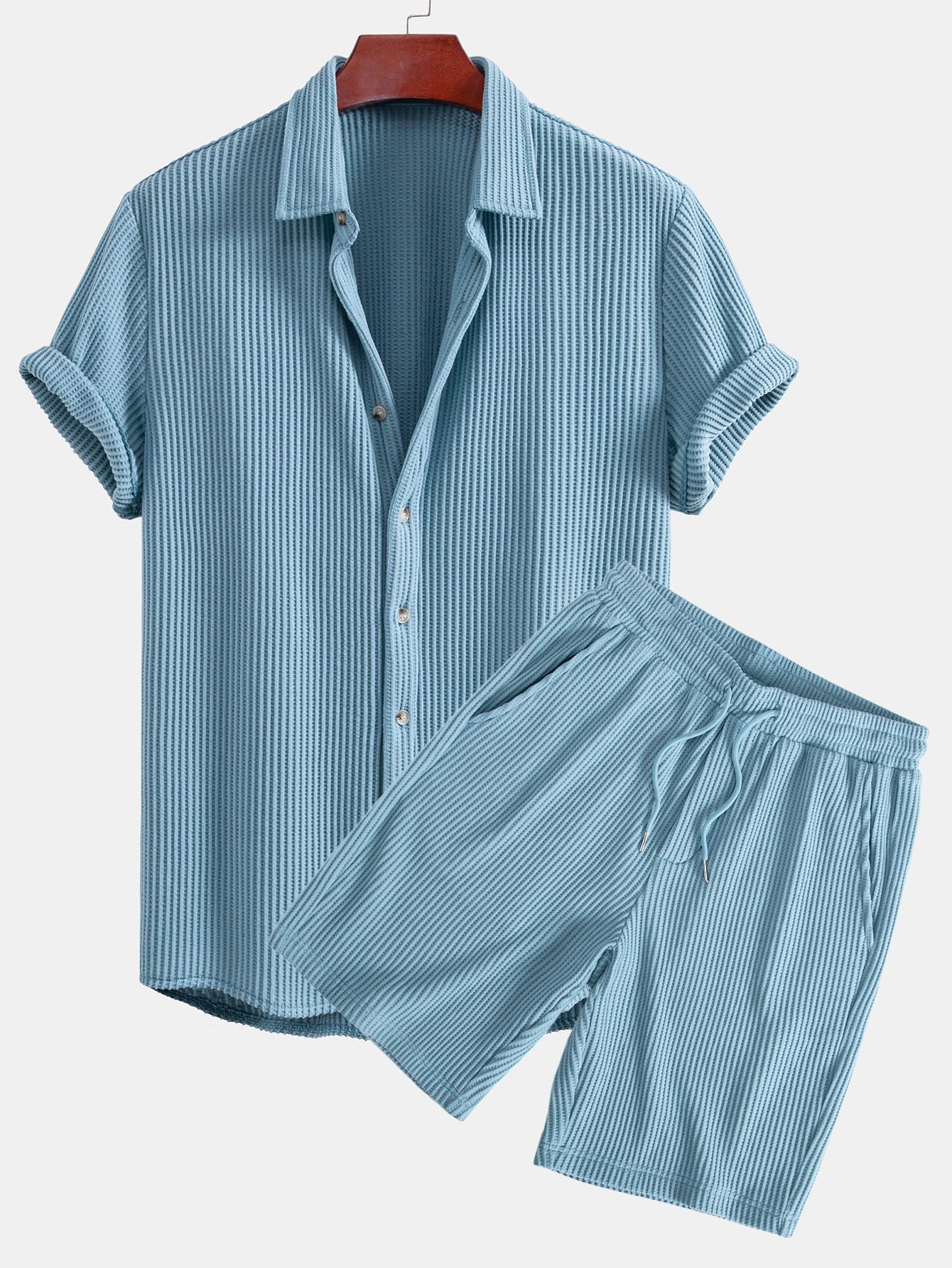 Derada | Wafel Comfort Set - Derada Fashion