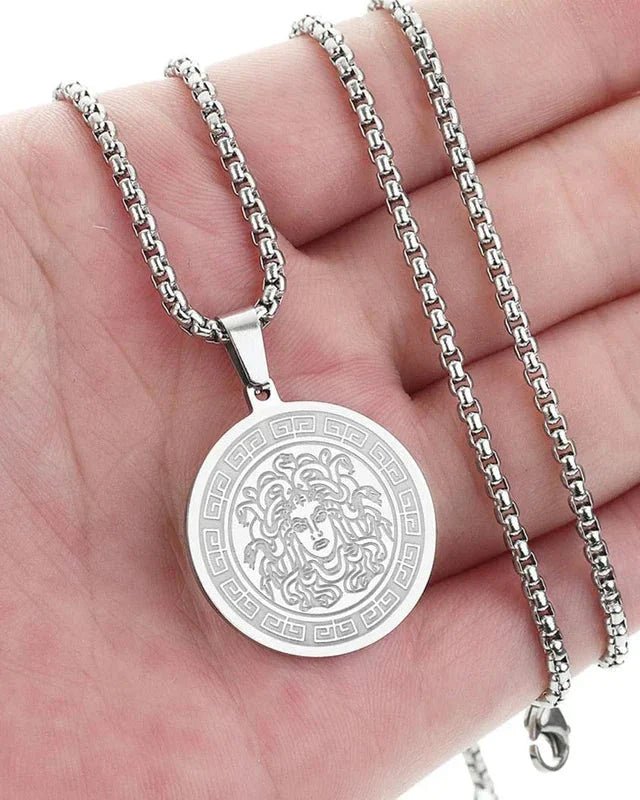 Medusa Long Chain (Gold & Silver) - Derada