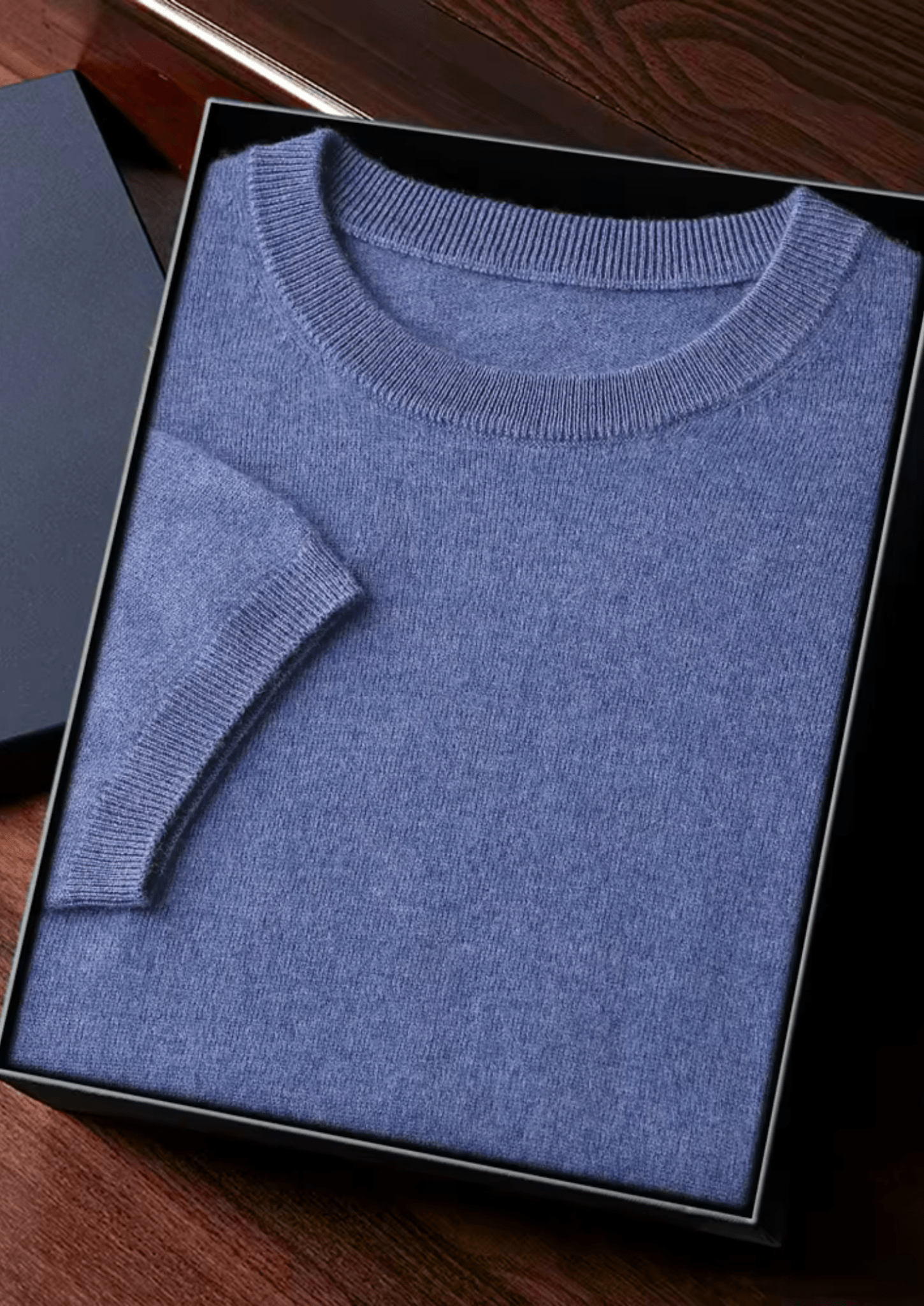 PREMIUM CASHMERE CLASSIC CREWNECK T - SHIRT - Derada