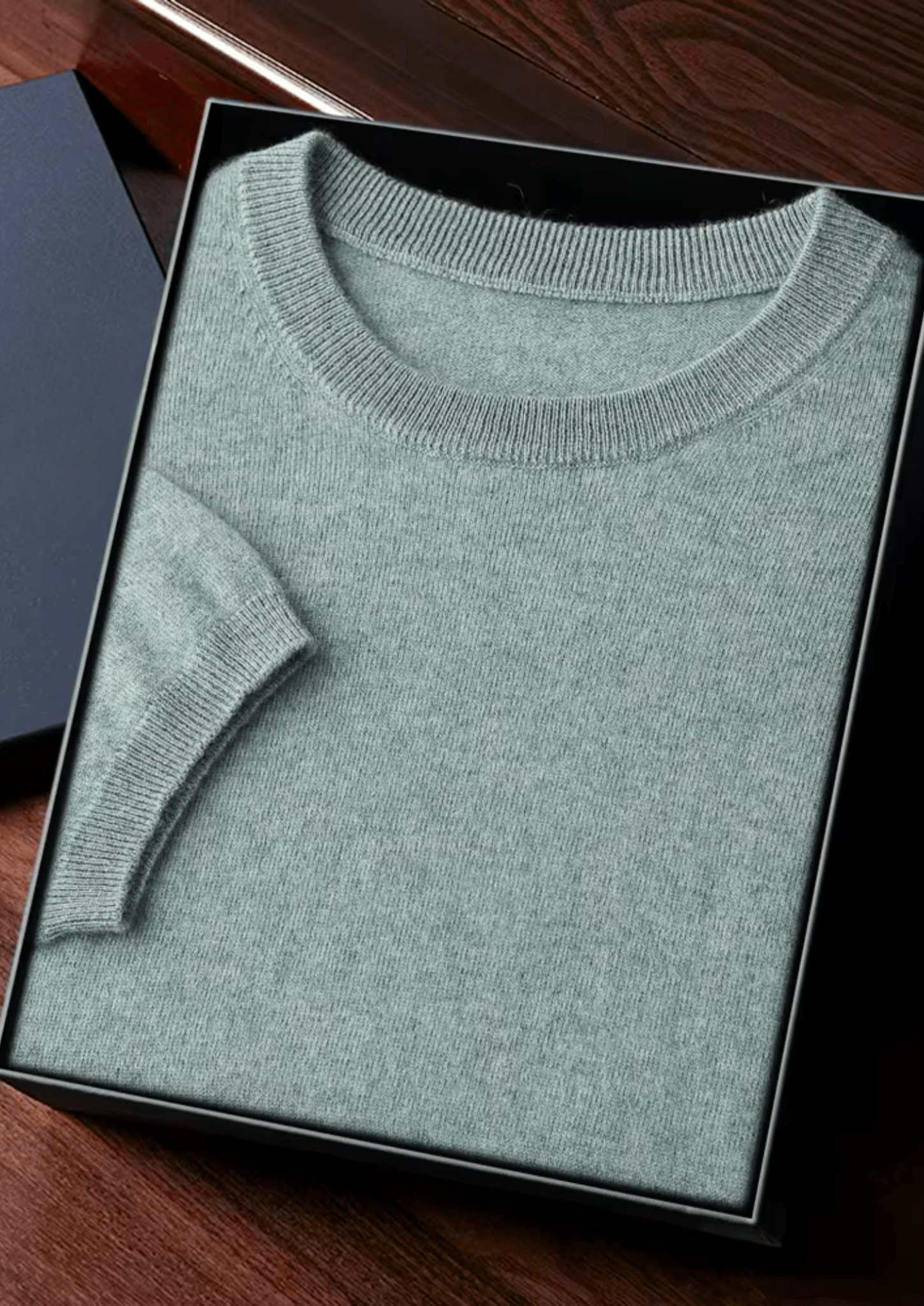 PREMIUM CASHMERE CLASSIC CREWNECK T - SHIRT - Derada