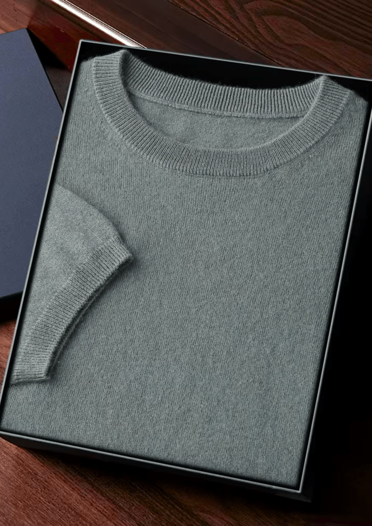 PREMIUM CASHMERE CLASSIC CREWNECK T - SHIRT - Derada
