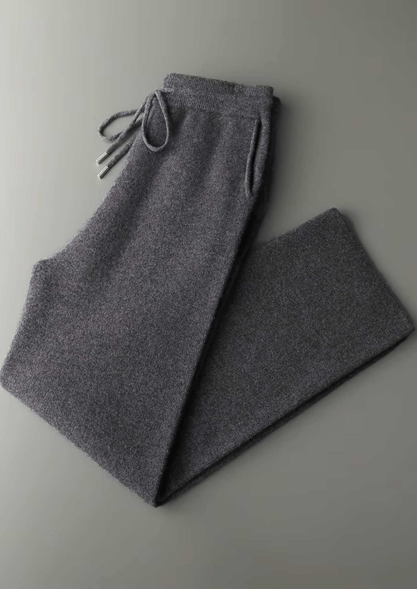 PREMIUM CASHMERE RELAXED TROUSERS - Derada