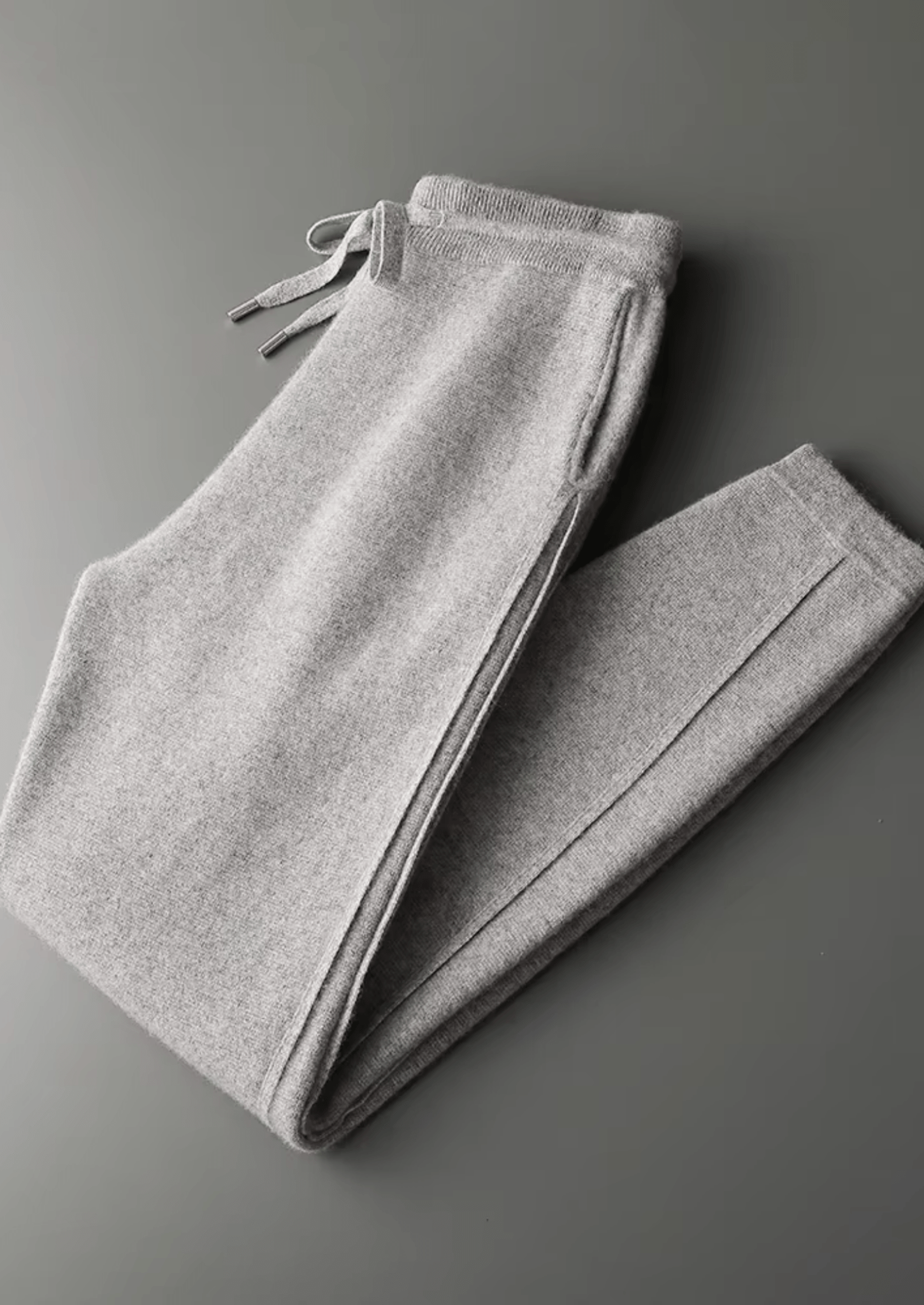 PREMIUM CASHMERE SLIM TROUSERS - Derada