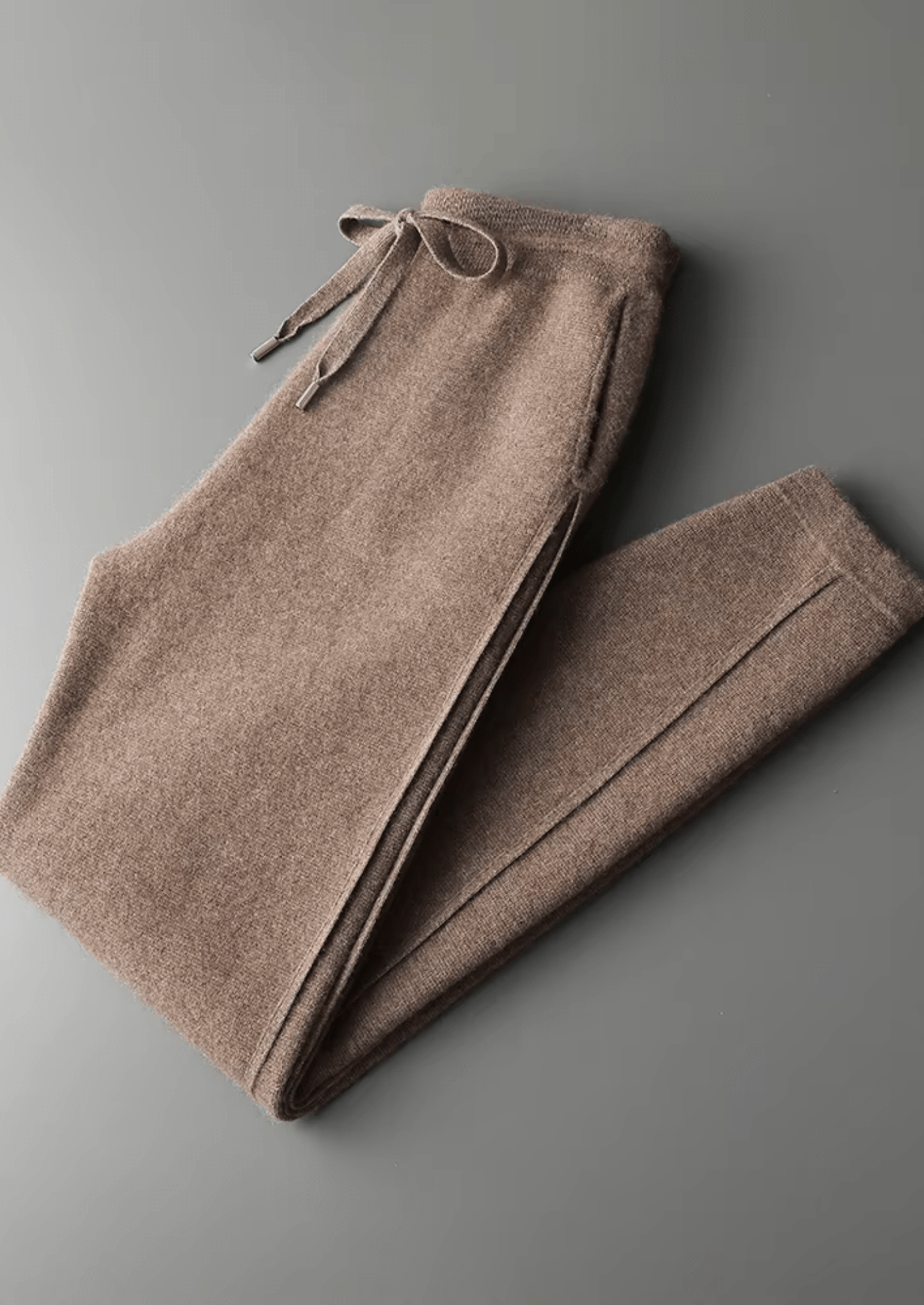 PREMIUM CASHMERE SLIM TROUSERS - Derada