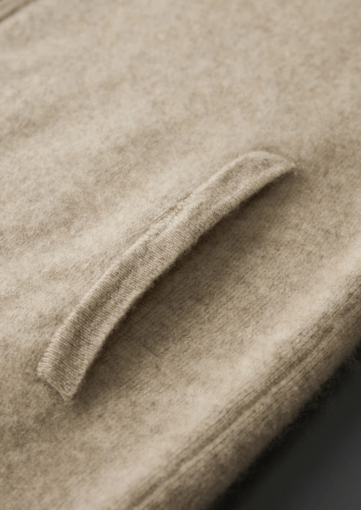 PREMIUM CASHMERE ZIP POLO CARDIGAN - Derada