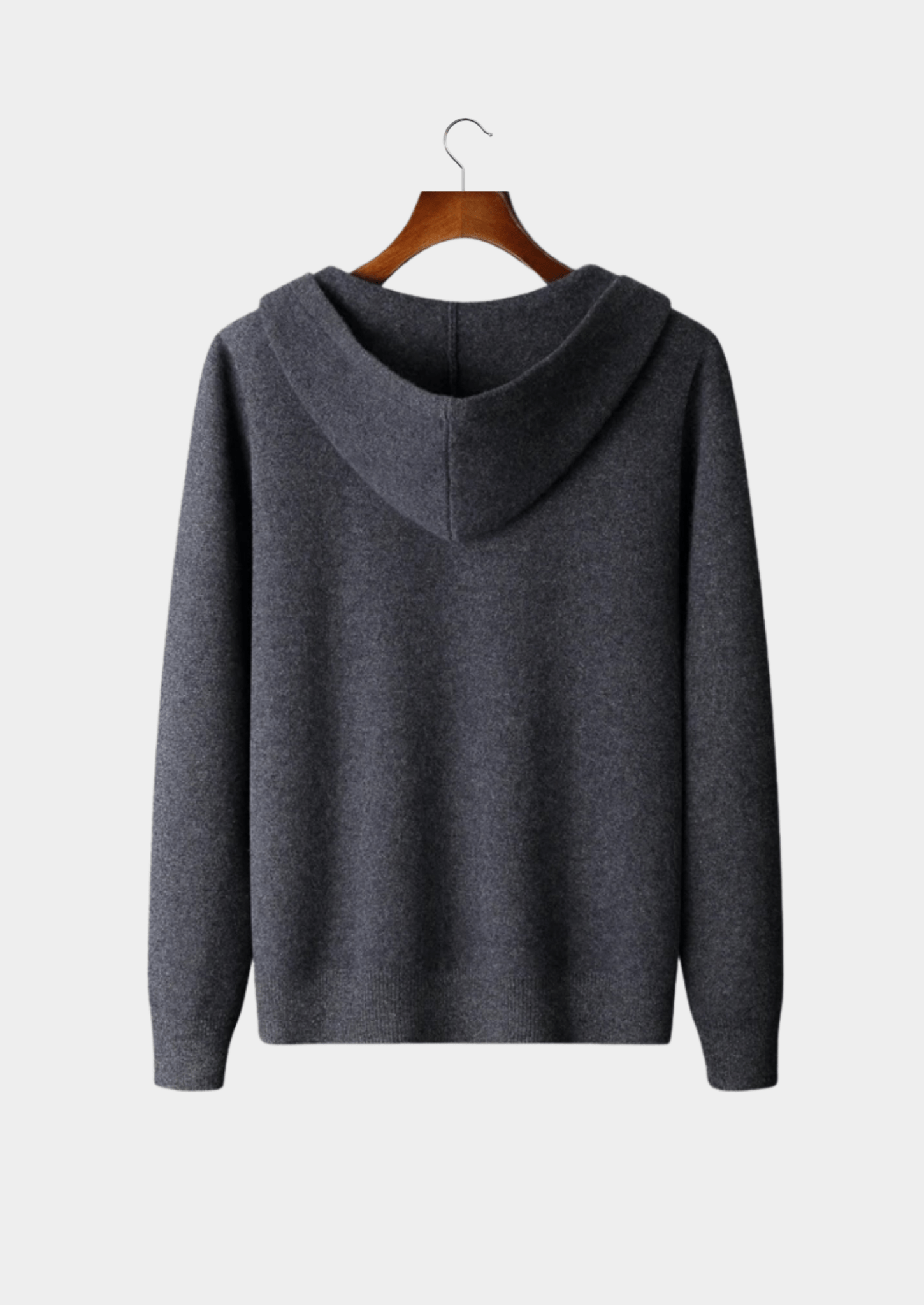 PREMIUM CASHMERE ZIPPER HOODIE - Derada