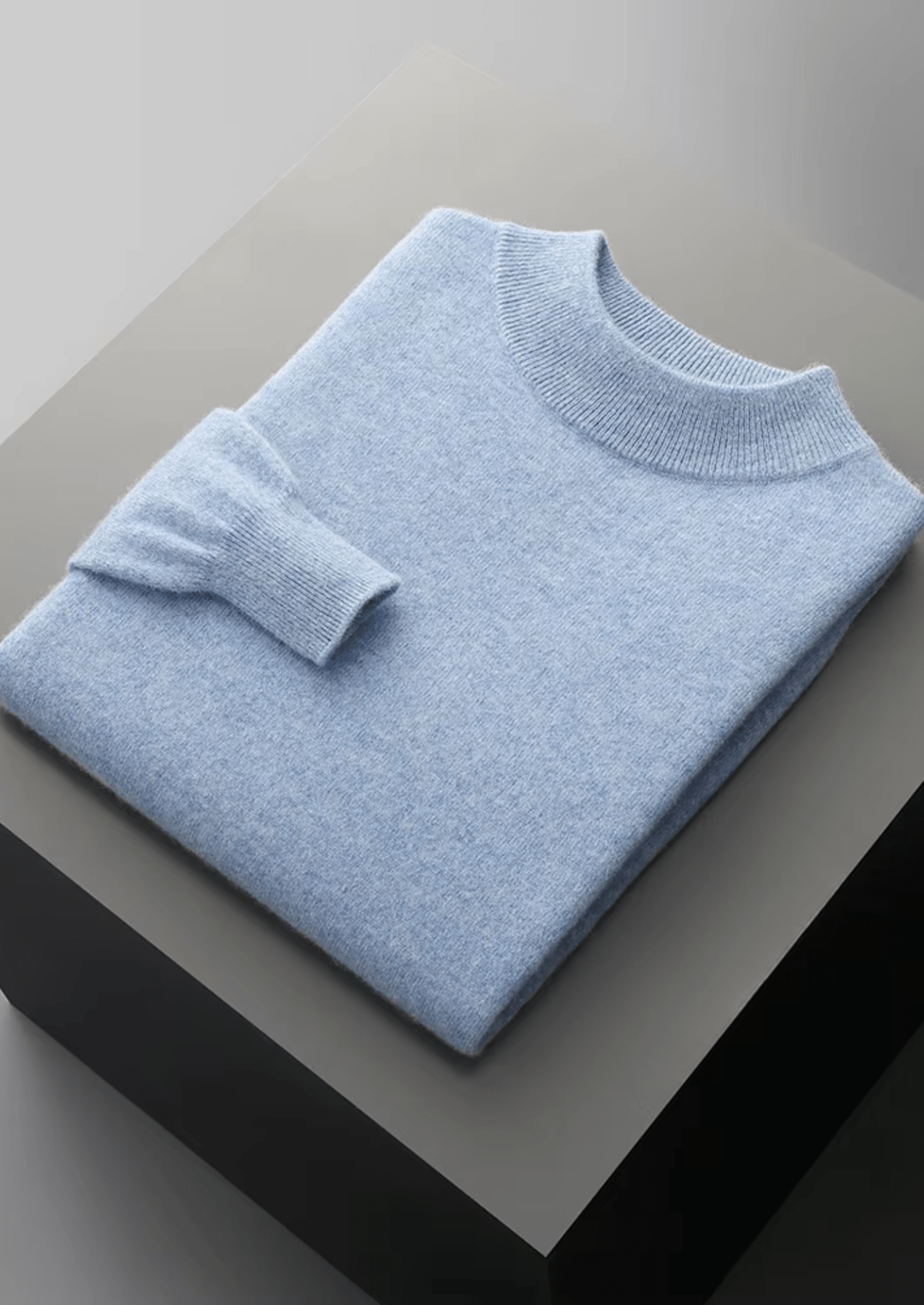 PURE EXTRA - FINE MERINO WOOL CLASSIC MOCKNECK - Derada