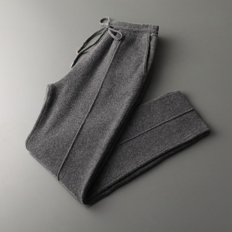 PURE EXTRA - FINE MERINO WOOL LEISURE TROUSERS - Derada