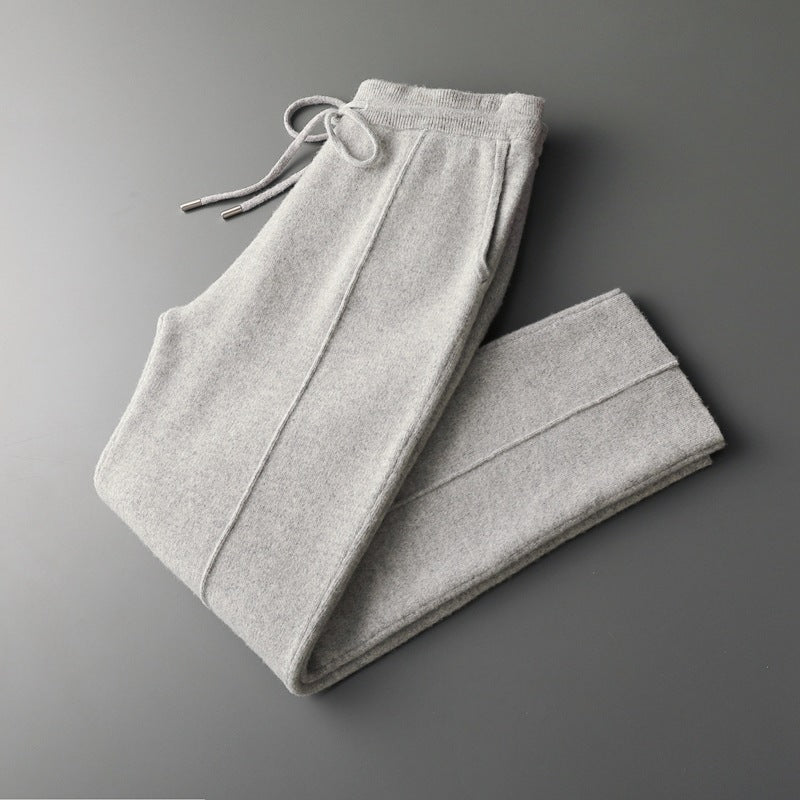 PURE EXTRA - FINE MERINO WOOL LEISURE TROUSERS - Derada
