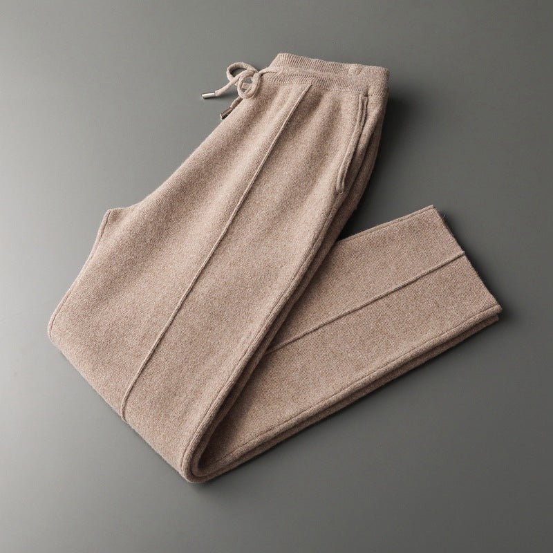 PURE EXTRA - FINE MERINO WOOL LEISURE TROUSERS - Derada