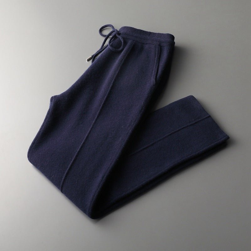 PURE EXTRA - FINE MERINO WOOL LEISURE TROUSERS - Derada