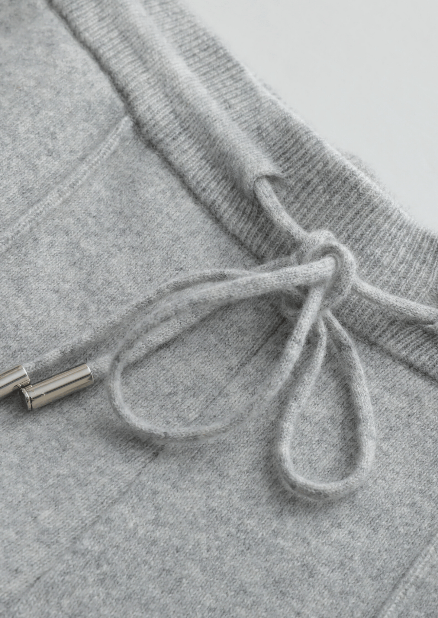 PURE EXTRA - FINE MERINO WOOL LUZZO SET - LIGHT GRAY - Derada