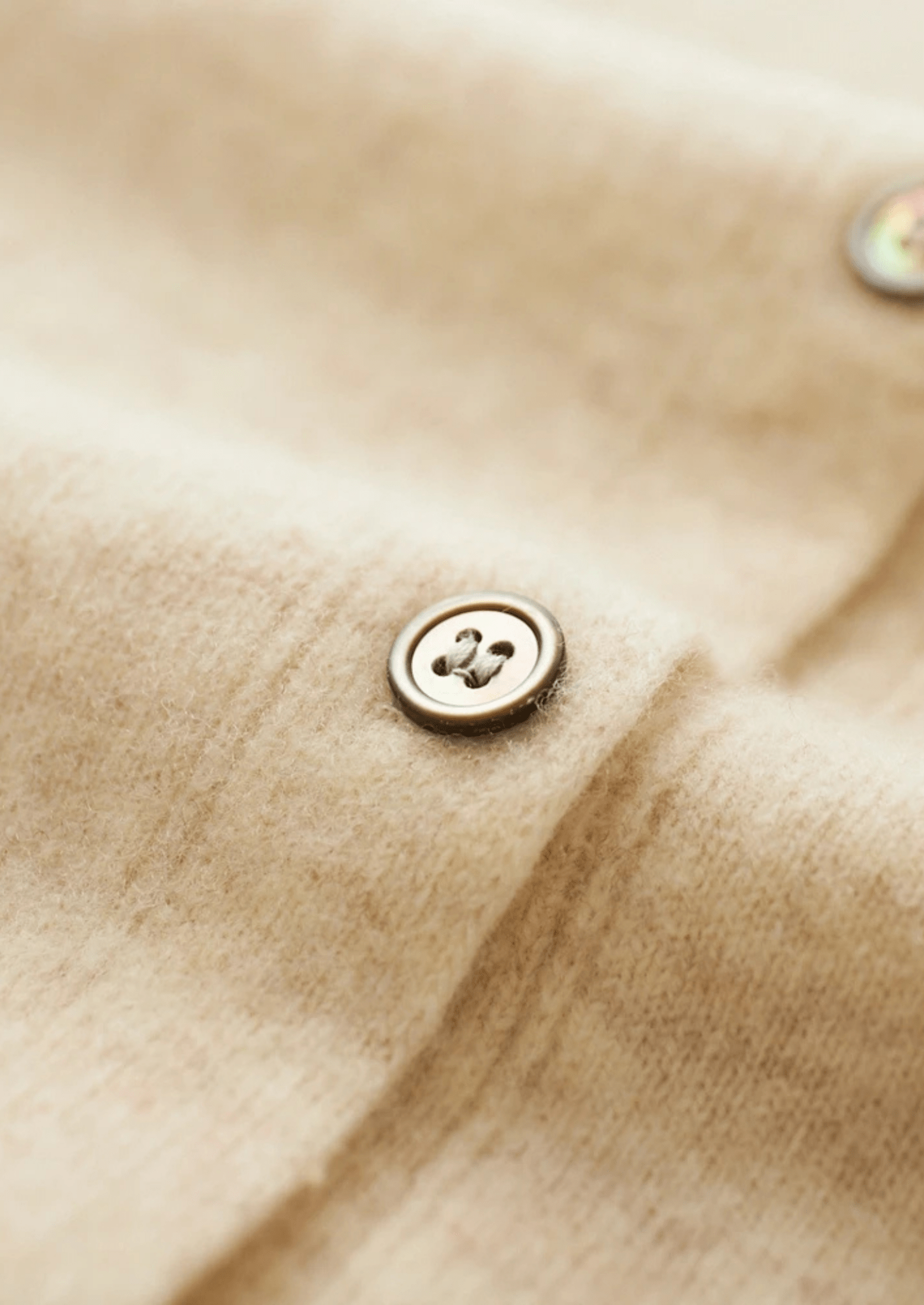 PURE EXTRA - FINE MERINO WOOL POLO CARDIGAN - Derada