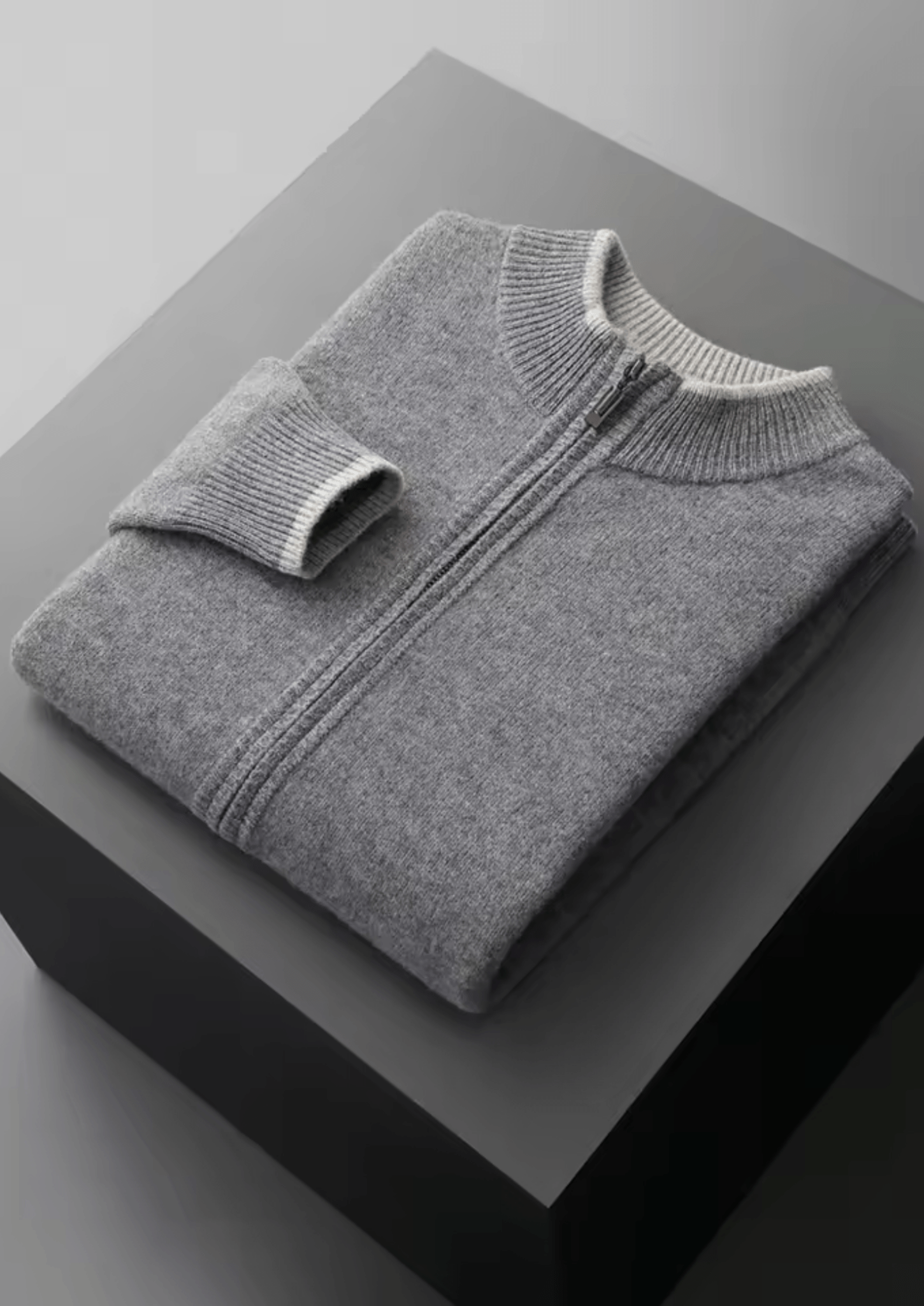 PURE EXTRA - FINE MERINO WOOL TWO TONE SET - Derada