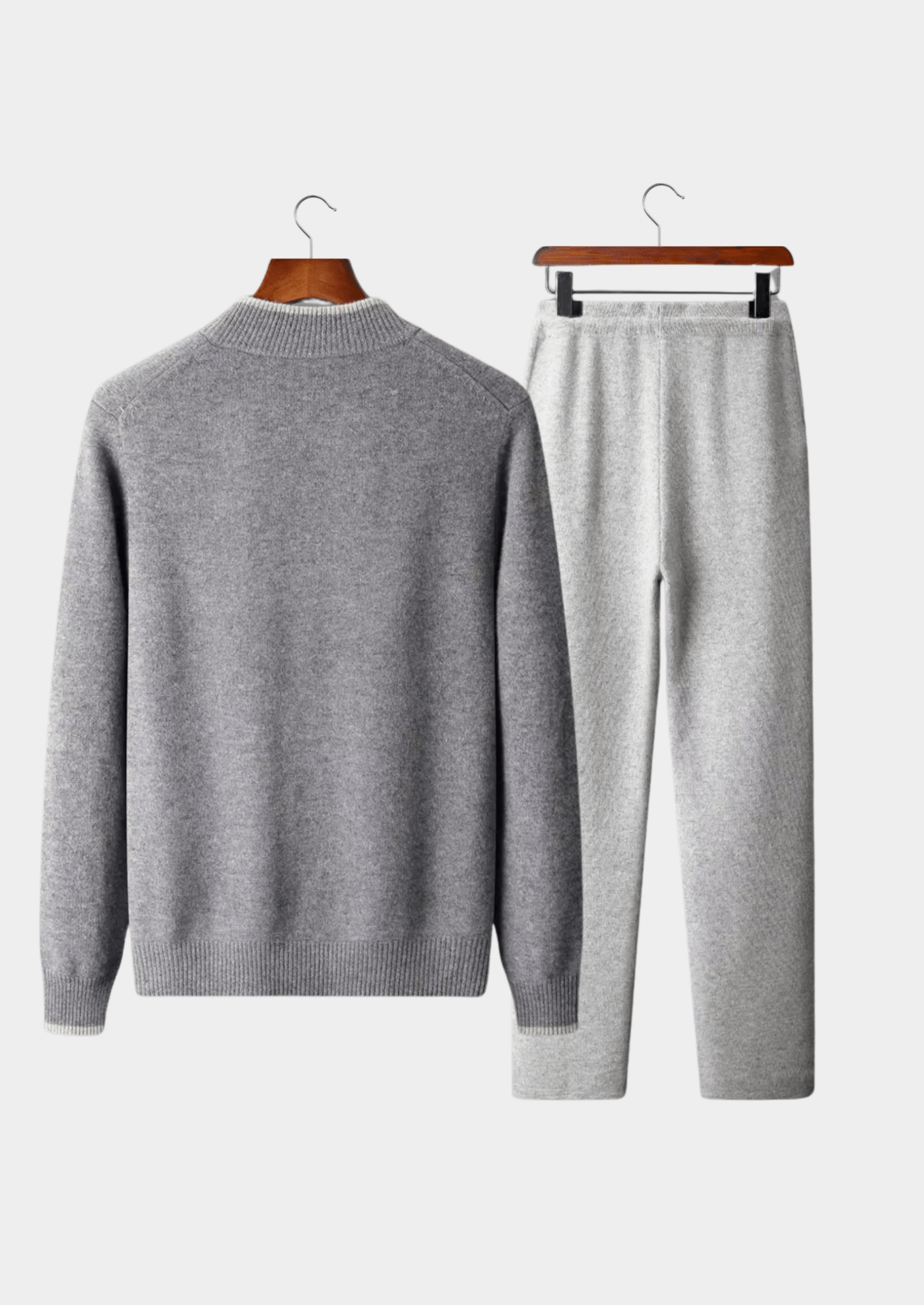 PURE EXTRA - FINE MERINO WOOL TWO TONE SET - Derada
