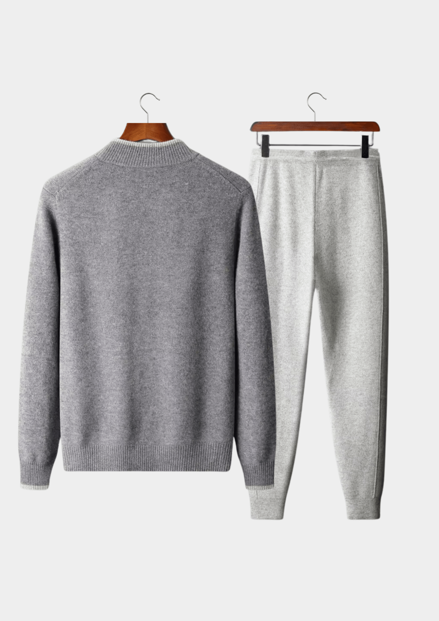 PURE EXTRA - FINE MERINO WOOL TWO TONE SET - Derada