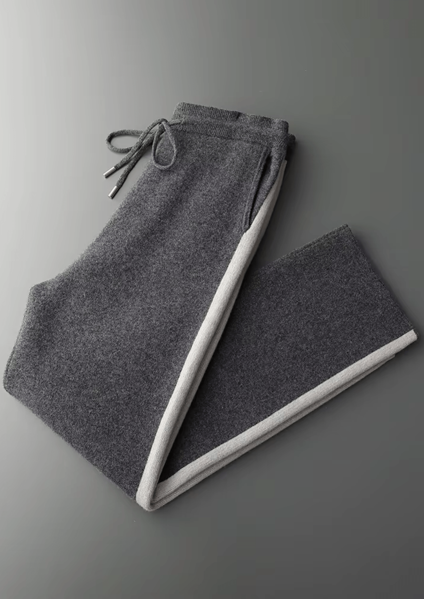 PURE EXTRA - FINE MERINO WOOL WIDE LEISURE TROUSERS - Derada