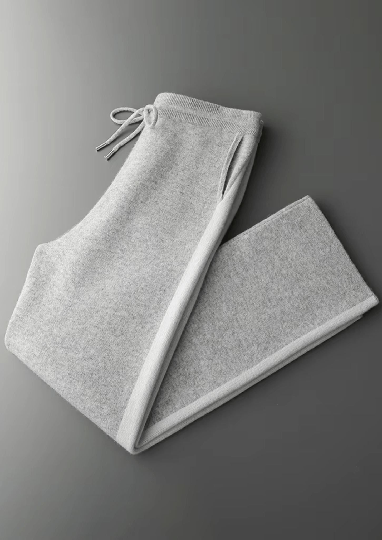 PURE EXTRA - FINE MERINO WOOL WIDE LEISURE TROUSERS - Derada