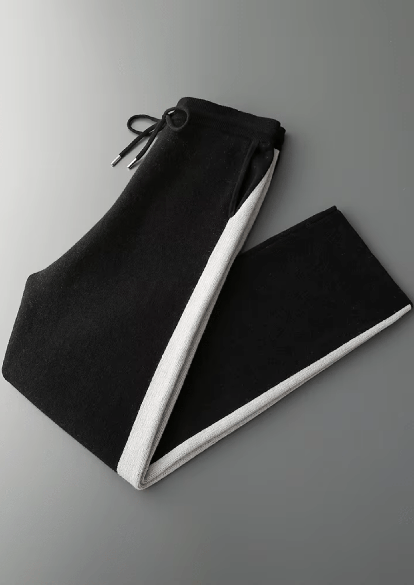 PURE EXTRA - FINE MERINO WOOL WIDE LEISURE TROUSERS - Derada