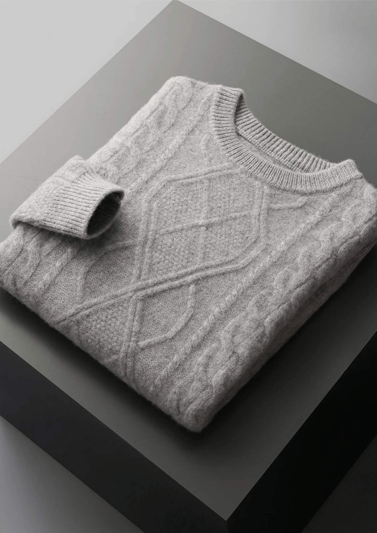 PURE EXTRA - FINE MERINO WOOL WINTERTIME CREWNECK - Derada