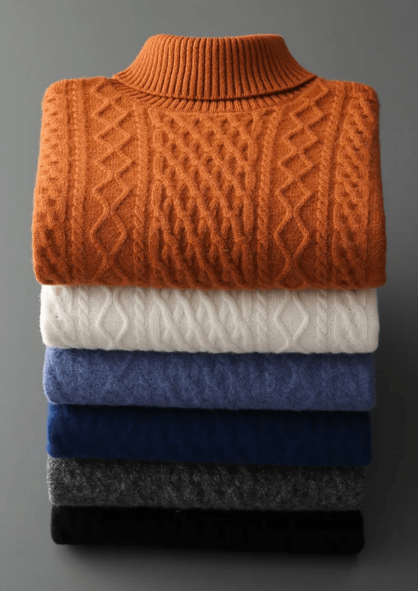 PURE EXTRA - FINE MERINO WOOL WINTERTIME ROLLNECK - Derada