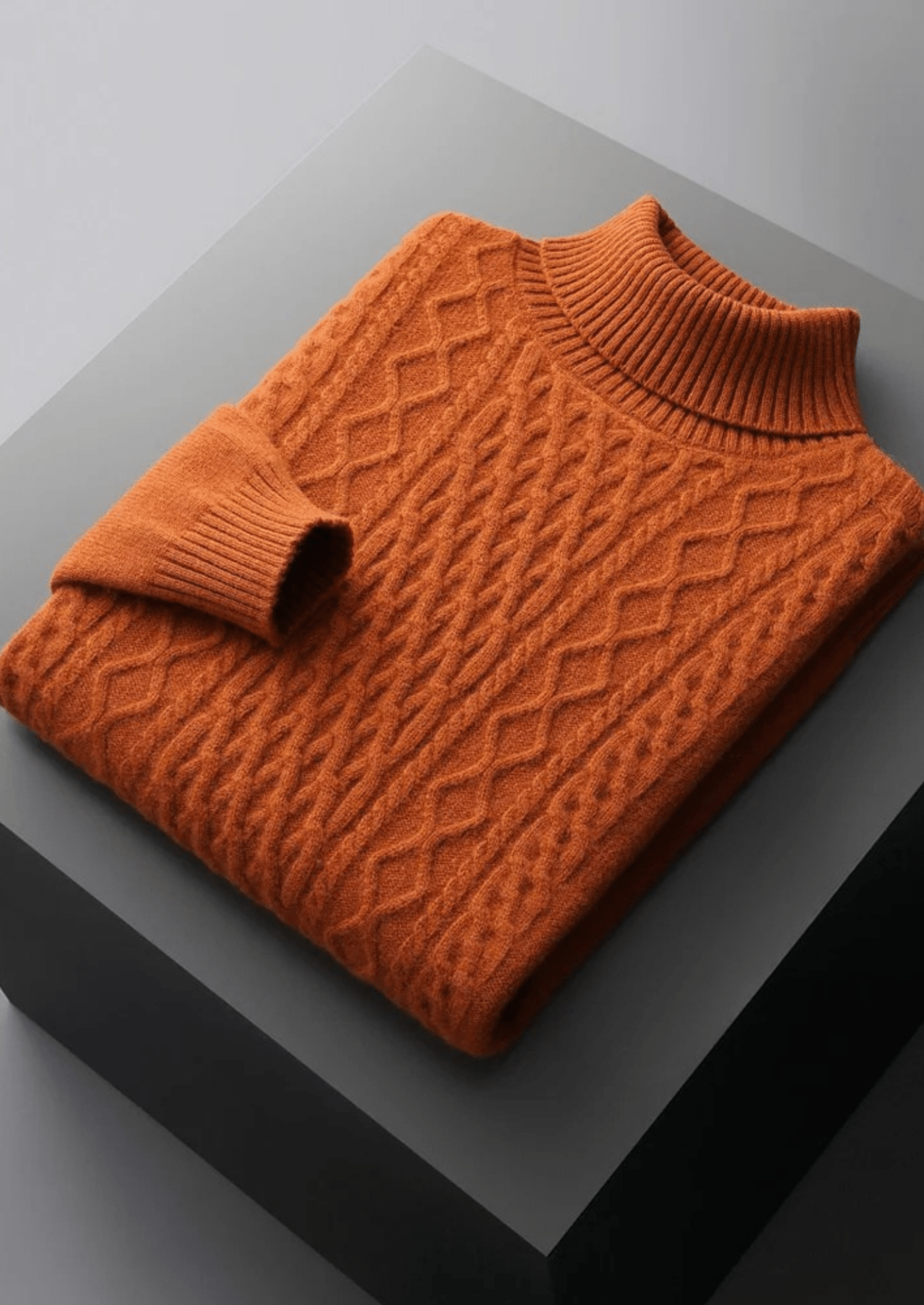 PURE EXTRA - FINE MERINO WOOL WINTERTIME ROLLNECK - Derada