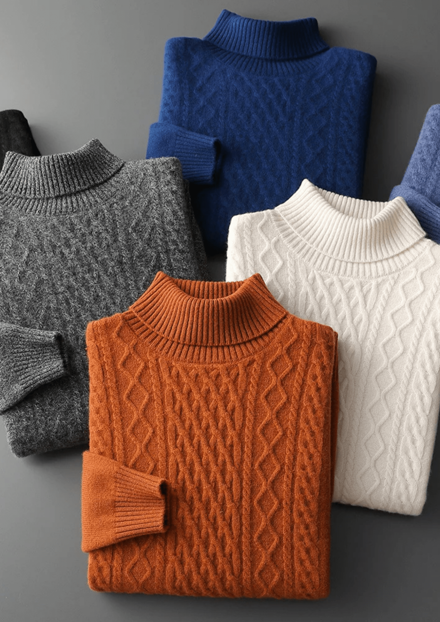 PURE EXTRA - FINE MERINO WOOL WINTERTIME ROLLNECK - Derada