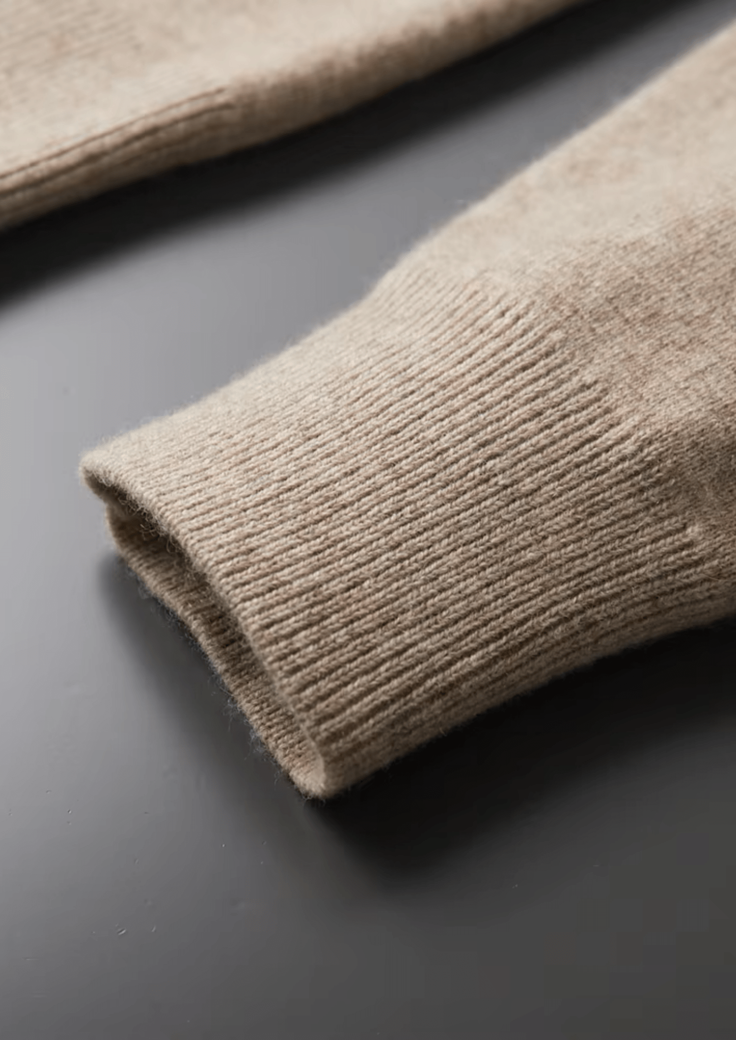 PURE EXTRA - FINE MERINO WOOL ZIP POLO CARDIGAN - Derada
