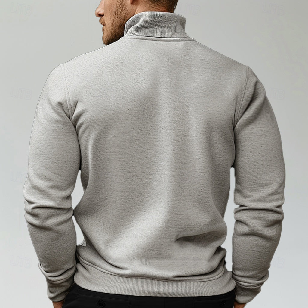 Valentijn | Quarter Zip Knitwear - Derada Fashion