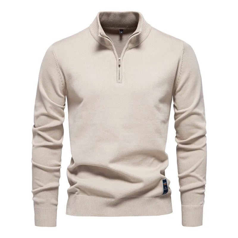 Valentijn | Quarter Zip Knitwear - Derada Fashion